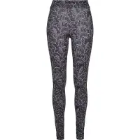 Urban Classics Leggings preto / branco