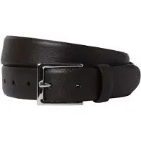 Hackett London para homem. HM4100065 Cinto de couro castanho Pebble (38), Marrom, Clássico, Pele