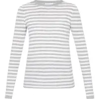 Usha Pullover cinzento claro / branco