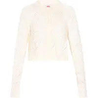 Mymo Casaco de malha 'Young Fashion' offwhite