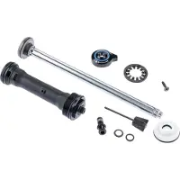 RockShox Conjunto De Amortecedor De Forquilha De 35 Voltas Com Coroa Pronta Para Uso Prata