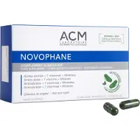 ACM Novophane para apoiar a qualidade do cabelo e das unhas 60 cápsulas