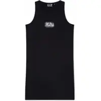 EA7 para menina. 7G000185_AF12484 T-shirt Visibility Girl preta (16Años= 168cm), Preto, Casual, Sintético, Sem mangas / correias, moda infan