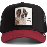 GOORIN BROS. Boné 'Gorra goorin negra san bernardo the top dog trucker cap' preto