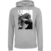 Mister tee Sweatshirt 'F*ck the World' cinzento claro / cinzento escuro / preto / branco
