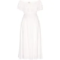 IZIA Vestido de verão 'Festival' branco