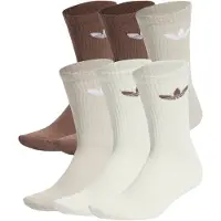 Adidas Originals Meias Crew Trefoil Cushion 6 Unidades