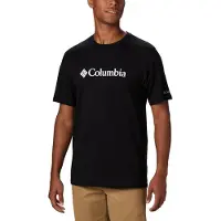 Columbia T-Shirt mangas curtas CSC BASIC LOGO SHORT SLEEVE SHIRT homens - Preto - EU XS