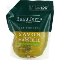 Beauterra Savon de Marseille Menthe-Citron RECARGA 900 ml