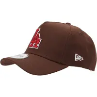 New Era Boné 'Gorra marron dodgers outline script eframe losdod chs' castanho
