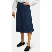 Liberte Essentiel Saia ' ASTA ' azul ganga