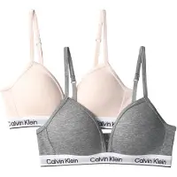 Calvin Klein Underwear Soutien cinzento claro / cinzento escuro / cor-de-rosa / branco
