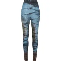 Urban Classics Leggings Cotton Tie Dye High Waist