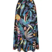 Urban Classics Saia Midi De Cintura Alta Viscose