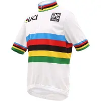 Santini Camisola De Ciclismo De Manga Curta Uci World Champion
