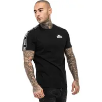 Lonsdale Camisa 'Brindister' preto / branco