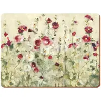 Creative Tops Pacote Premium De 6 Individuais De Mesa Com Papoilas Selvagens