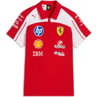 Puma Polo De Manga Curta Sf Ferrari Replica