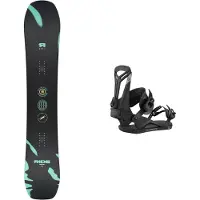 Ride - Packs (snowboard + fixações) - Pack Berzerker 2026 para Unissexo - Preto
