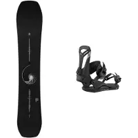Burton - Packs (snowboard + fixações) - Pack Ft Hometown Hero Xray 2026 para Unissexo - Preto