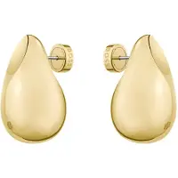 BOSS Gold-plated Tear Drop Selena Statement Orecchini 1580824
