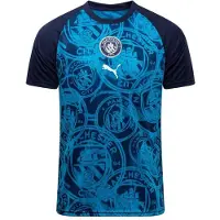 Puma Camiseta De Manga Curta Júnior Antes Do Jogo Manchester City Fc 25/26