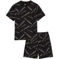 We fashion Pijama cinzento claro / cinzento escuro / preto