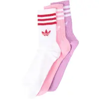 Adidas Originals Meias Crew 3 Stripes 3 Unidades