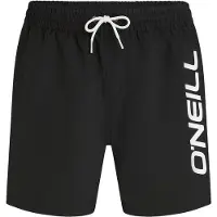 O'Neill Calções de banho 'Logo 16' preto / branco
