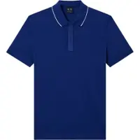 Armani Exchange para homem. XM001285AF10366UB131 Camisola pólo bellwether navy (S), Branco, Casual, Algodão, Manga curta, Marinho