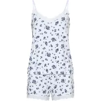 LASCANA Calções de pijama marinho / azul pastel / branco