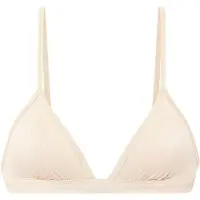 Copenhagen Studios Top de biquíni creme
