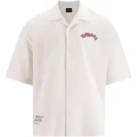 Ed Hardy Camisa laranja claro / vermelho / preto / branco