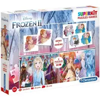 Clementoni SuperKit Frozen 2 Puzzle Para meninas 4+ anos 2 x 30 + 48 + 28 peças