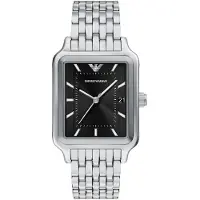 Giorgio Armani Relógios analógicos preto / prata