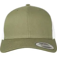 Flexfit Boné oliveira / branco