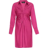 Faina Vestido fúcsia