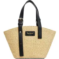 Pepe Jeans para mulher. PL0300177 Saco bege Tristen (OSFA), Casual, Poliuretano