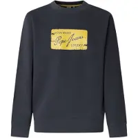 Pepe Jeans para homem. PM5800143 Sweatshirt Suen Crew navy (M), Casual, Algodão, Marinho