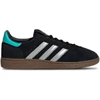 Adidas Originals Sapatilhas baixas 'Handball Spezial Mercedes' turquesa / preto / prata