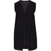 Usha Colete de malha 'Classic' preto