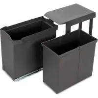 Emuca Caixote Do Lixo Para Reciclagem 30l