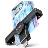 Axagon Leitor De Cartões Cre-smpc Usb-c