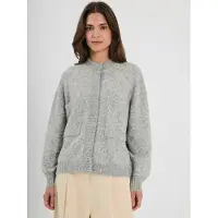 Norr Pullover ' Halli ' cinzento claro