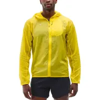 Hoka One One - Vestuário trail corrida - M Skyflow Jacket Neon Citrus para Homem - Tamanho XL - Amarelo