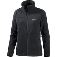 Columbia - Polares mulher - Fast Trek II Jacket Black para Mulher - Tamanho M - Preto