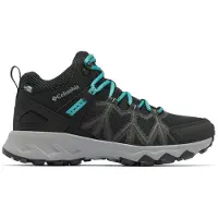 Columbia - Calçado caminhada mulher - Peakfreak II Mid Outdry Black Teal para Mulher - Tamanho 8 US - Preto