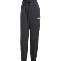 Adidas Calças de desporto 'Essentials' preto / branco