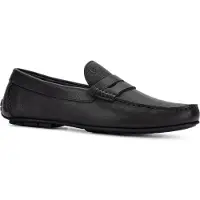Martinelli para homem. 1411-2496DY Mocassins de couro Pacific navy (45), Plano, Nenhum, Casual, Clássico, Marinho