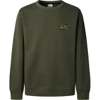 Pepe Jeans para homem. PM5800139 Sweatshirt Soren verde azeitona (M), Casual, Algodão